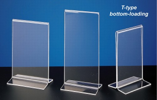 A4 Acrylic Display Stand (T Shape)