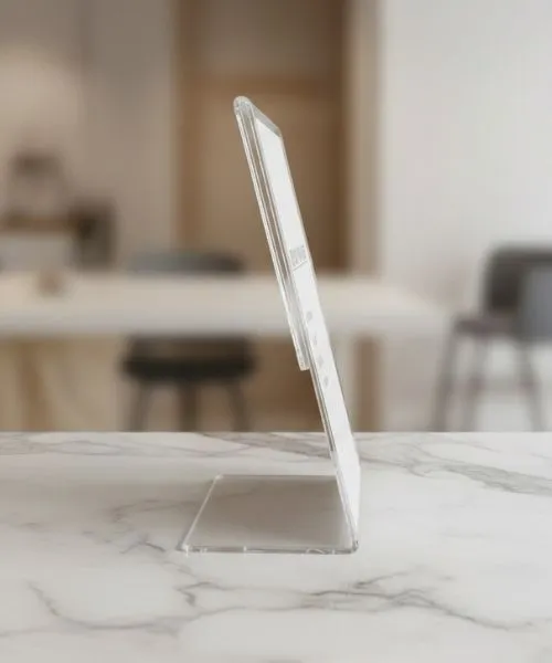 A5 Table Top Display Stand (L Shape)