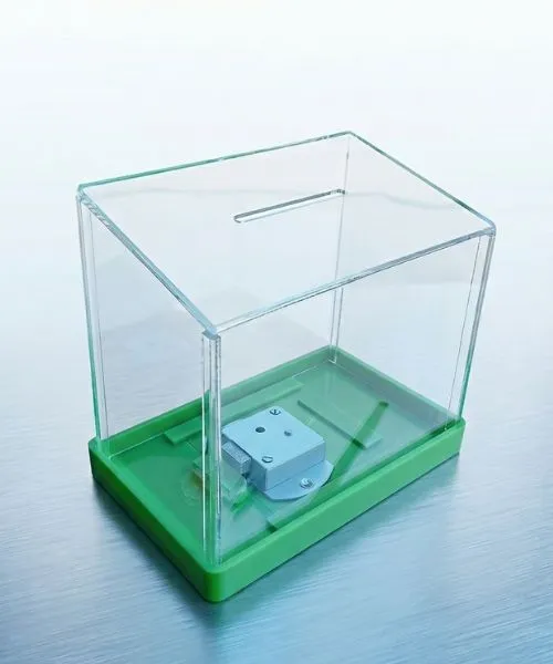 Acrylic Green NGO Box