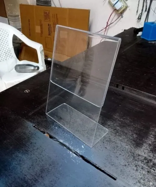 A5 Table Top Display Stand (L Shape)