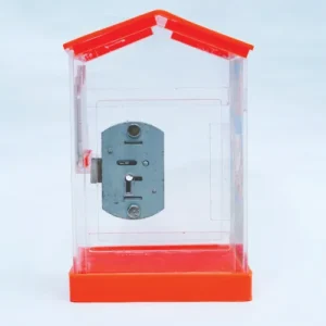 Acrylic Gaushala Hut Shape Donation Box - Image 3