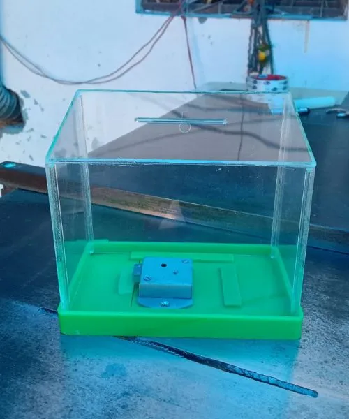 Acrylic Green NGO Box