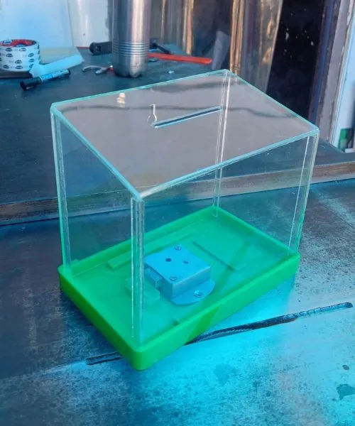 Acrylic Green NGO Box