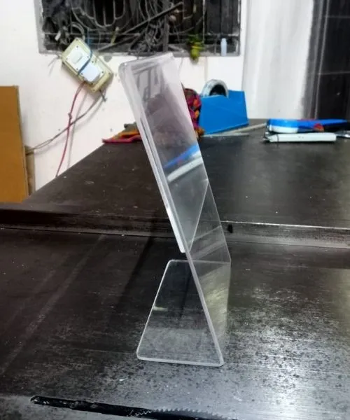 A5 Table Top Display Stand (L Shape)