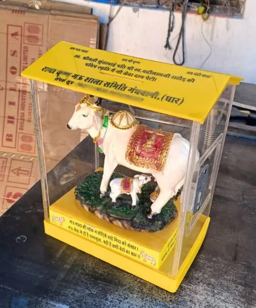 Cow Donation Box