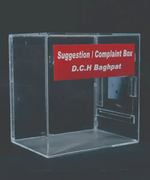 Complaint and Suggestion Box