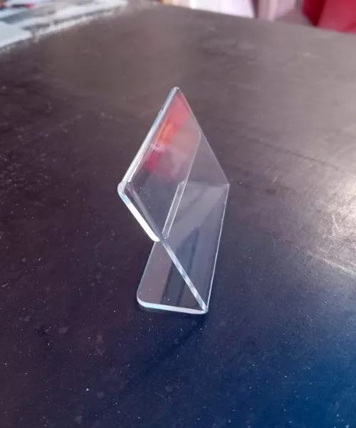 Acrylic Label Holder